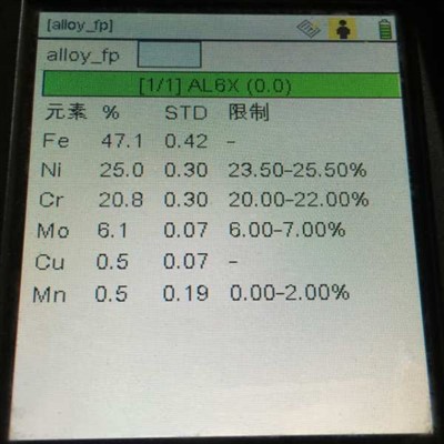 Aço inoxidável AL6XN / UNS N08367 / 1.4529